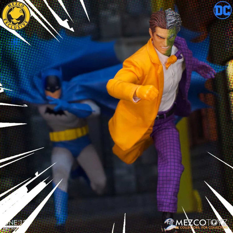 Load image into Gallery viewer, Mezco Toyz - One 12 DC Comics - Batman VS Two-Face (Golden Age Edition) Box Set (Mezco Exclusive)
