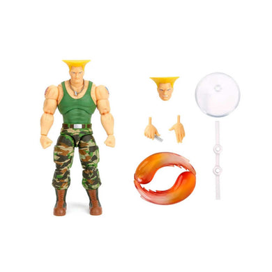 Jada Toys - Ultra Street Fighter II The Final Challengers - Guile 1/12 Scale