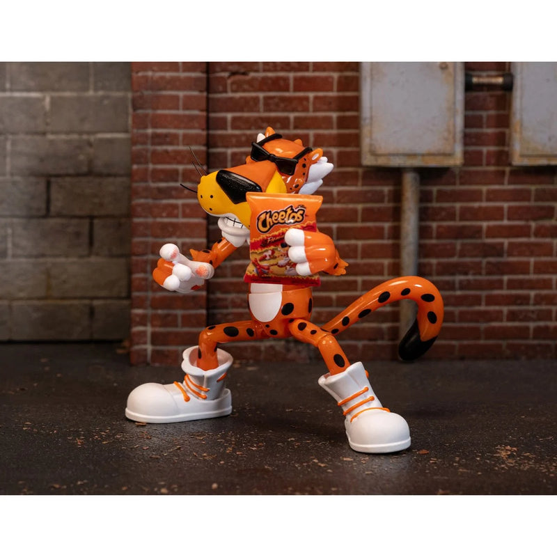 Load image into Gallery viewer, Jada Toys - Cheetos - Chester Cheetah (Flamin&#39; Hot Glow-in-theDark) 1/12 Scale
