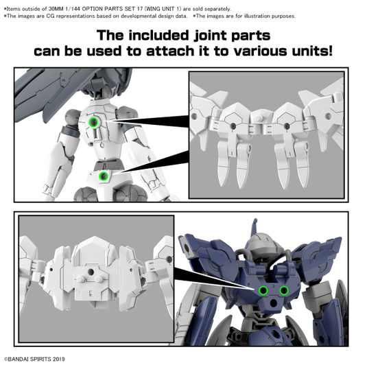 30 Minutes Missions - Option Parts Set 17 (Wing Unit 1)