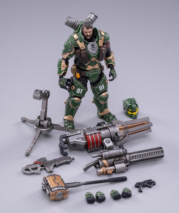 Load image into Gallery viewer, Joy Toy - Battle for the Stars - 1st Legion Steel Ghost 1/18 Scale Figure
