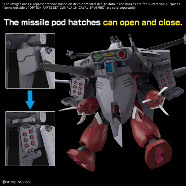 Load image into Gallery viewer, Bandai - Gundam Option Parts - Gunpla 15 (Cavalier Aifrid)
