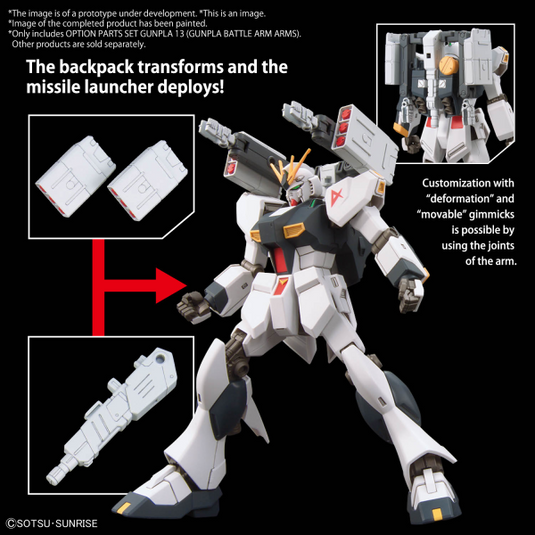 Bandai - Gundam Option Parts - Gunpla 13 (Gunpla Battle Arm Arms)