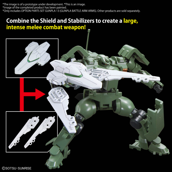 Load image into Gallery viewer, Bandai - Gundam Option Parts - Gunpla 13 (Gunpla Battle Arm Arms)
