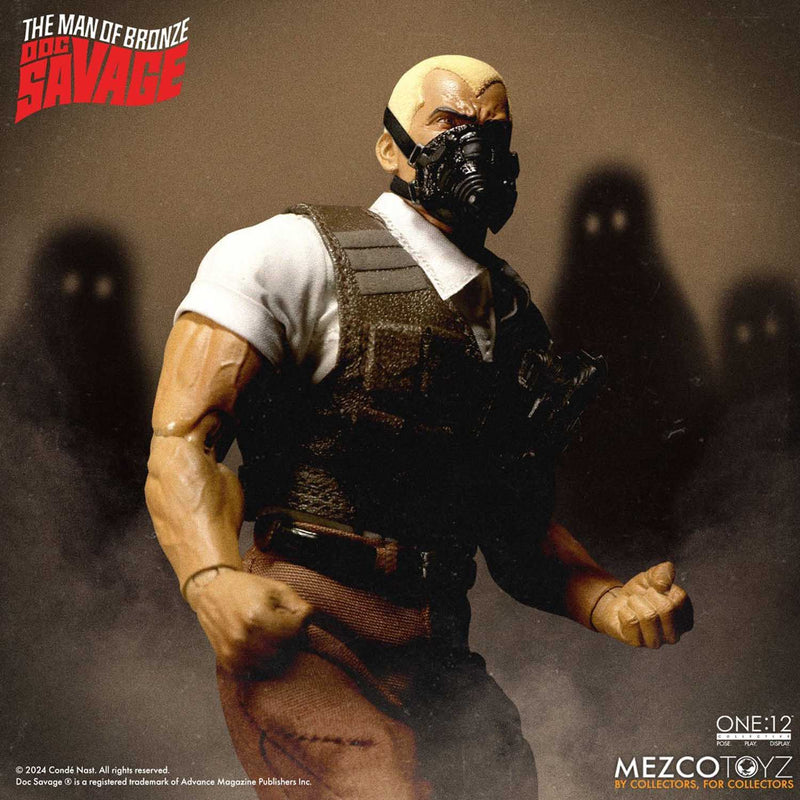 Load image into Gallery viewer, Mezco Toyz - One 12 Doc Savage: The Man of Bronze - Doc Savage
