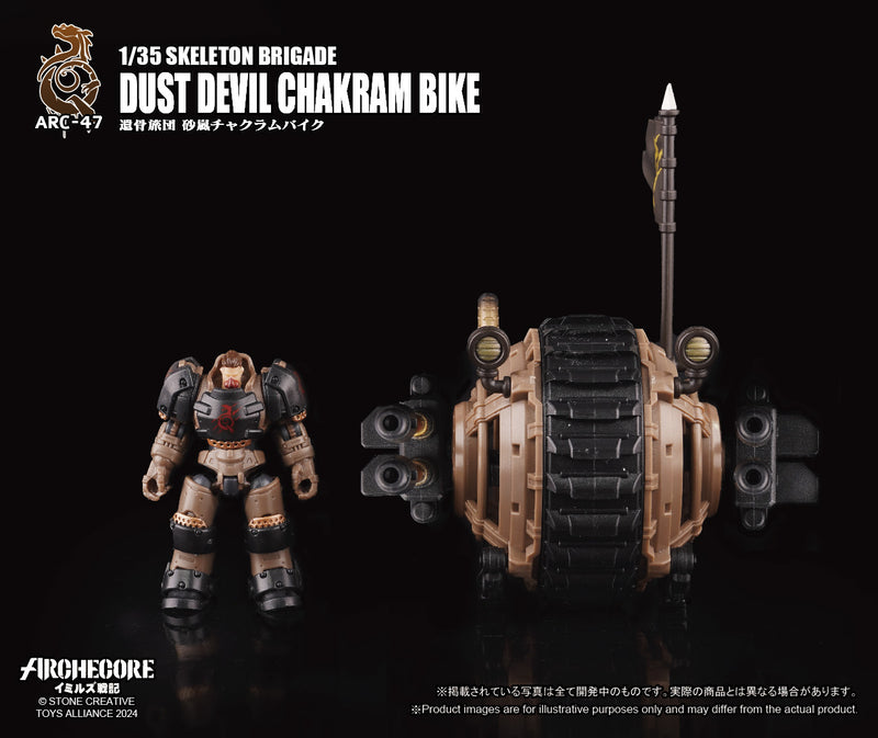 Load image into Gallery viewer, Toys Alliance - Archecore: ARC-47 Skeleton Brigade Dust Devil Chakram Bike
