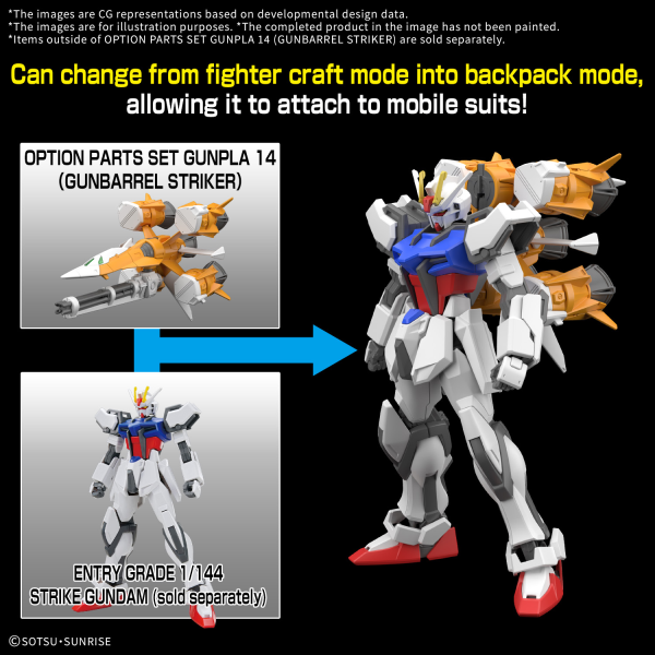 Load image into Gallery viewer, Bandai - Gundam Option Parts - Gunpla 14 (Gunbarrel Striker)
