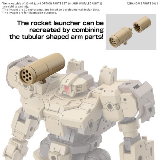 30 Minutes Missions - Option Parts Set 18 (Arm Unit/Leg Unit 2)