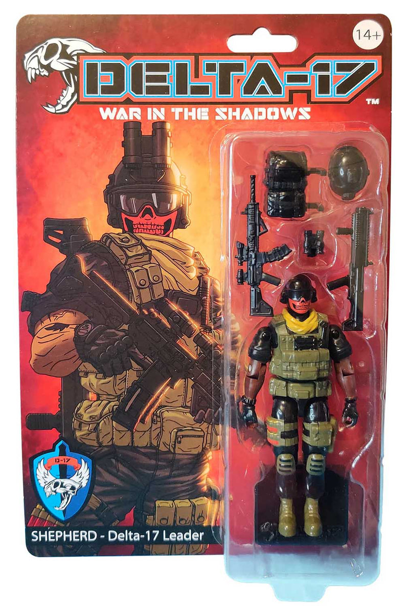 Load image into Gallery viewer, 5by5 Toys - Delta-17 - Shepherd (Leader) 3 3/4-Inch Scale Action Figure
