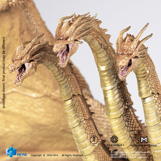 Hiya Toys - Exquisite Basic Series: Godzilla King of Monsters (2019) - Ghidora (Gravity Beam Ver.)