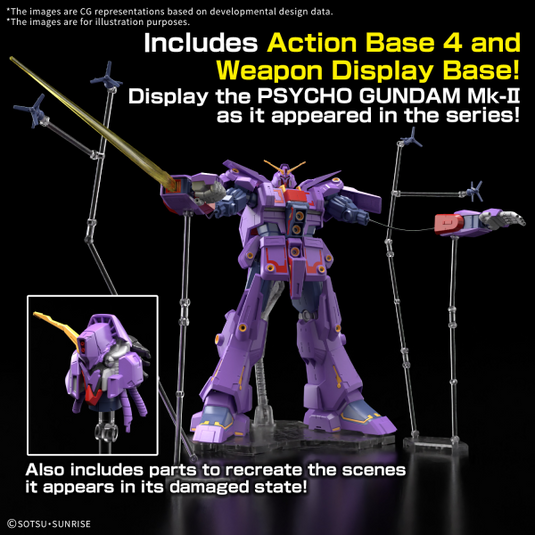 HGUC 1/144 - Psycho Gundam Mk-II (Mobile Suit Zeta Gundam)