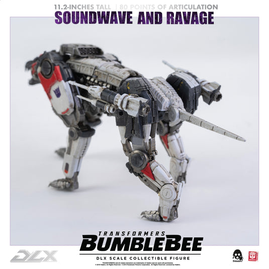 Threezero - Transformers - Bumblebee Movie - DLX Soundwave and Ravage (Reissue)