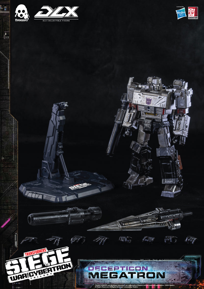 Load image into Gallery viewer, Threezero - Transformers War For Cybertron Trilogy - DLX Megatron (Reissue)
