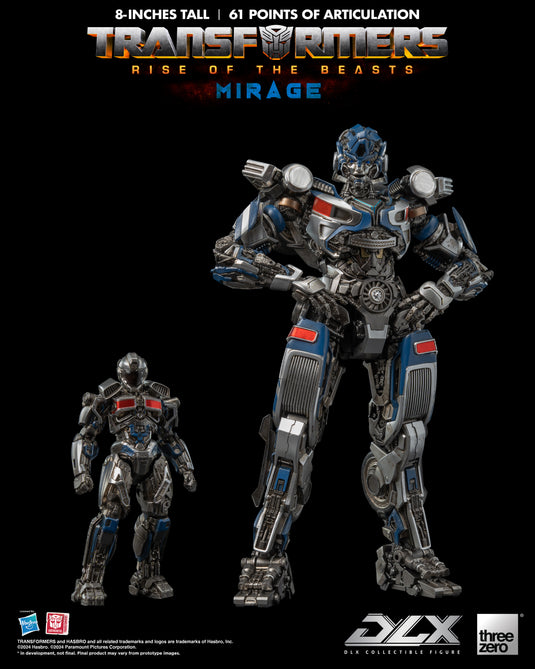 Threezero - Transformers - Rise of Beasts - DLX Mirage