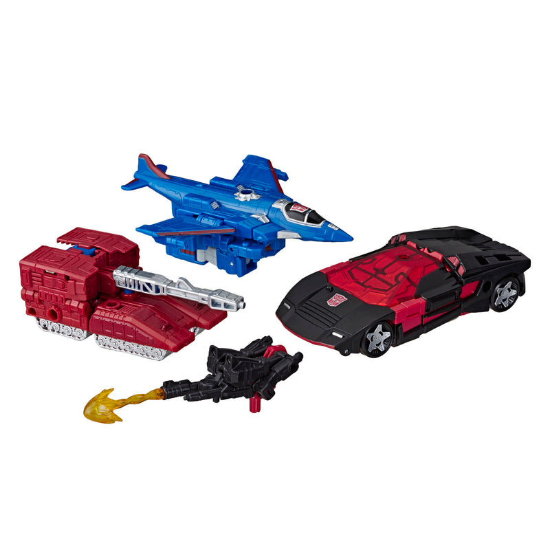 Load image into Gallery viewer, Transformers Generations - War for Cybertron - Deluxe WFC-S26 Autobot Alphastrike Counterforce 3-Pack - Final Strike Figure Series Part 1 (Amazon Exclusive)
