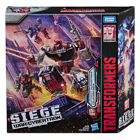 Transformers Generations - War for Cybertron - Deluxe WFC-S26 Autobot Alphastrike Counterforce 3-Pack - Final Strike Figure Series Part 1 (Amazon Exclusive)