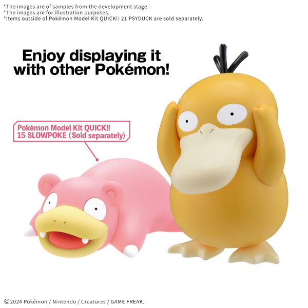 Load image into Gallery viewer, Bandai - Pokemon Model Kit Quick - 21 Psyduck
