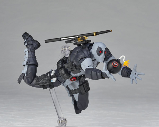 Kaiyodo - Amazing Yamaguchi - Revoltech NR051 - Deadpool (X-Force Color) (Version 2.5)