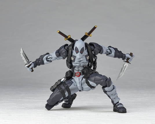 Kaiyodo - Amazing Yamaguchi - Revoltech NR051 - Deadpool (X-Force Color) (Version 2.5)