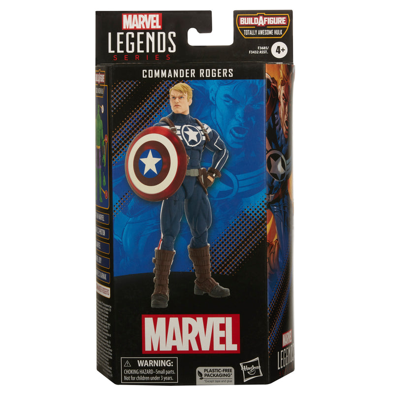 Load image into Gallery viewer, Marvel Legends - Marvel Comics Commander Rogers (Totally Awesome Hulk BAF)
