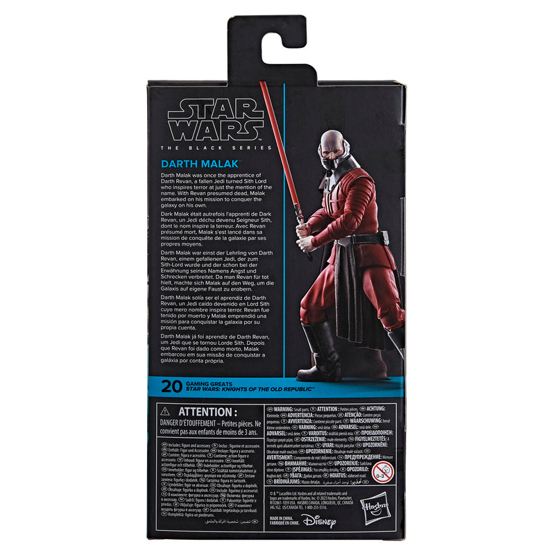 Load image into Gallery viewer, Star Wars The Black Series - Darth Malak (Knights of the Old Republic) (Reissue)
