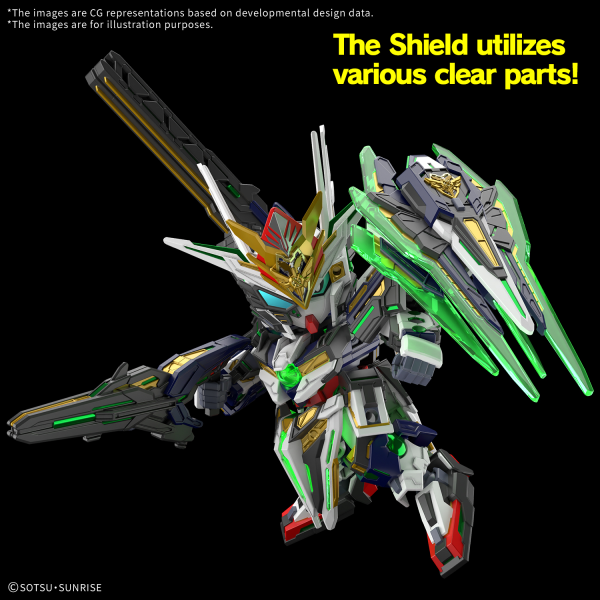 Load image into Gallery viewer, SD Gundam - SD Gundam World Heroes - Captain QAN(T) GF
