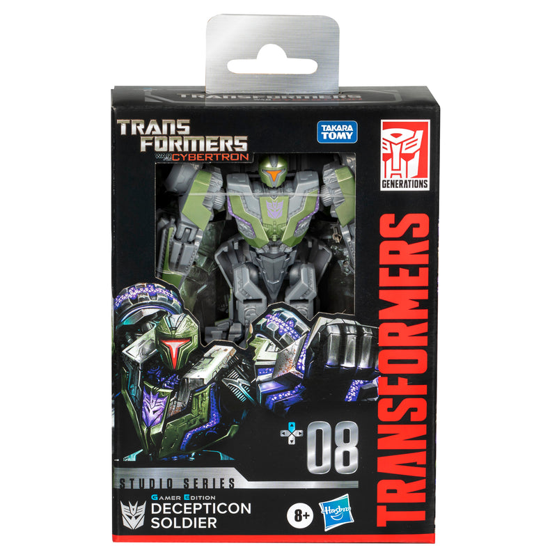 Load image into Gallery viewer, Transformers Studio Series - Gamer Edition Deluxe Decepticon Soldier 08
