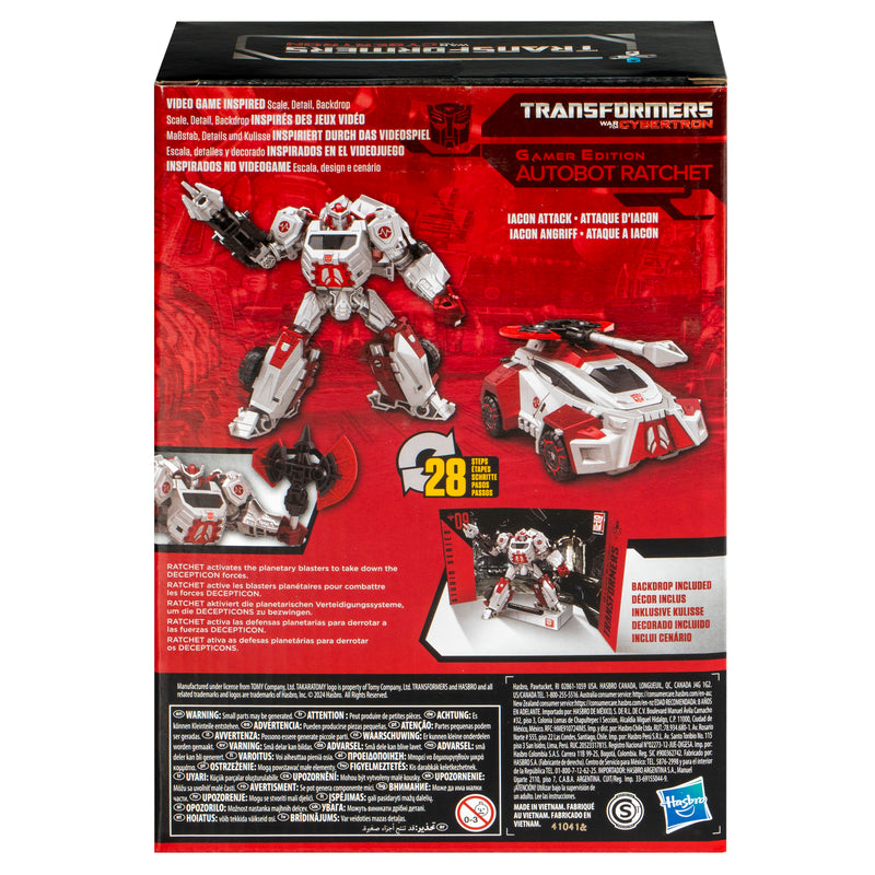 Load image into Gallery viewer, Transformers Generations Studio Series - Gamer Edition Voyager Ratchet 09
