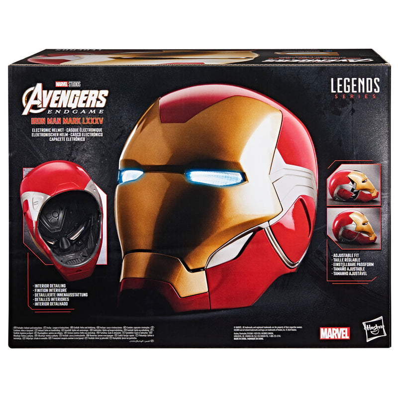 Load image into Gallery viewer, Marvel Legends - Avengers Endgame - Iron Man Mark LXXXV 1/1 Scale Wearable Electronic Helmet
