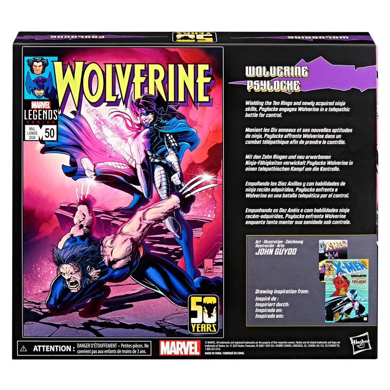 Load image into Gallery viewer, Marvel Legends - Wolverine and Psylocke
