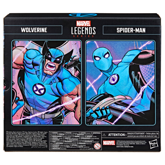 Marvel Legends - Wolverine and Spider-Man (Fantastic 4)