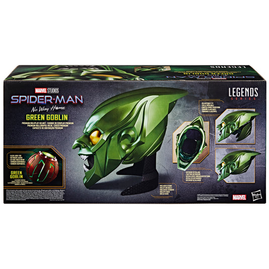 Marvel Legends - Spider-Man No Way Home - Green Goblin 1/1 Scale Wearable Electronic Helmet