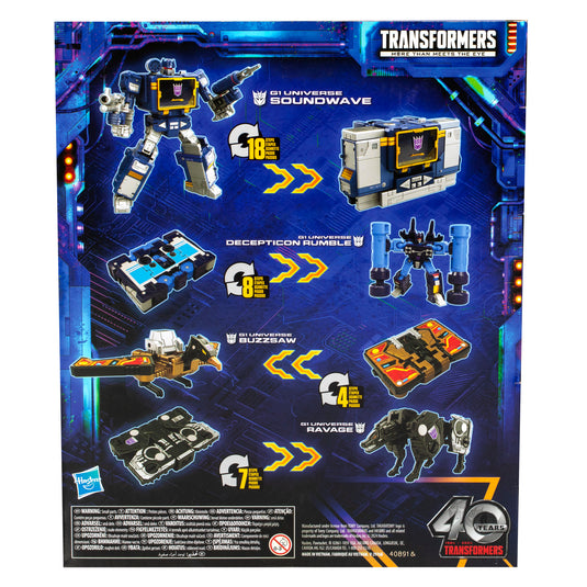 Transformers Generations - Legacy United - Leader G1 Universe Soundwave