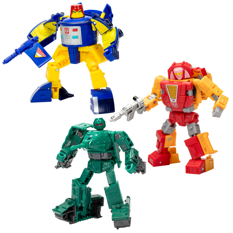 Load image into Gallery viewer, Transformers Generations Selects - Legacy United Go-Bot Guardians 3 Pack
