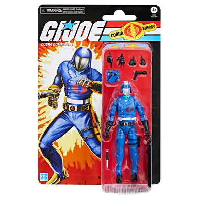 G.I. Joe Classified Series - Cobra Commander (Retro Cardback)