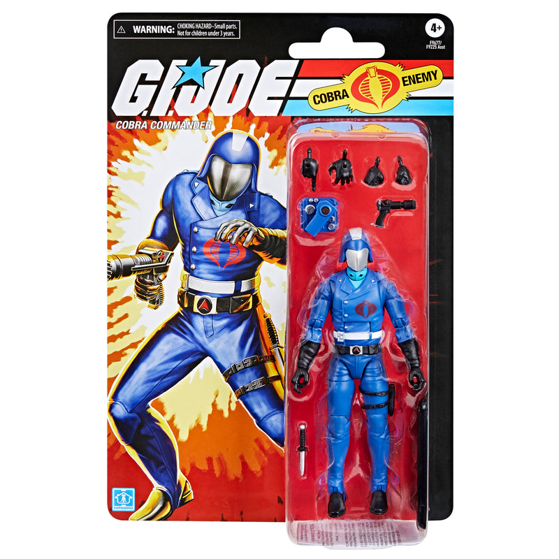 Load image into Gallery viewer, G.I. Joe Classified Series - Cobra Commander (Retro Cardback)
