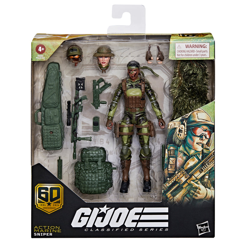 Load image into Gallery viewer, G.I. Joe Classified Series - 60th Anniversary Action Marine - Sniper
