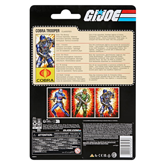 G.I. Joe Classified Series - Cobra Trooper (Retro Cardback)