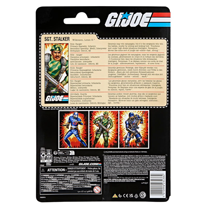 Load image into Gallery viewer, G.I. Joe Classified Series - Sgt. Stalker (Retro Cardback)
