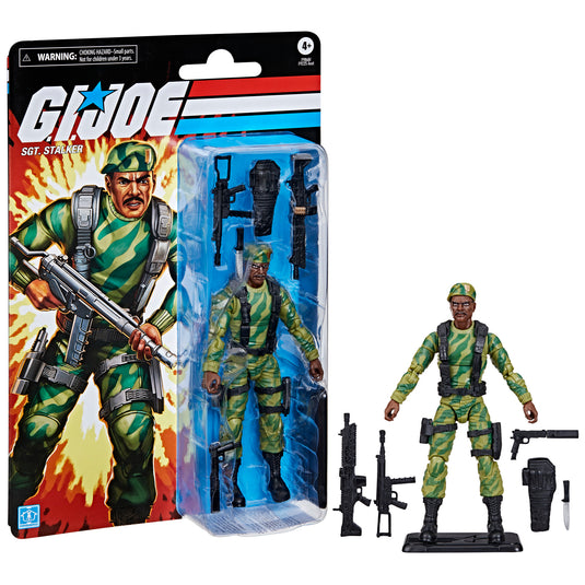 G.I. Joe Classified Series - Sgt. Stalker (Retro Cardback)