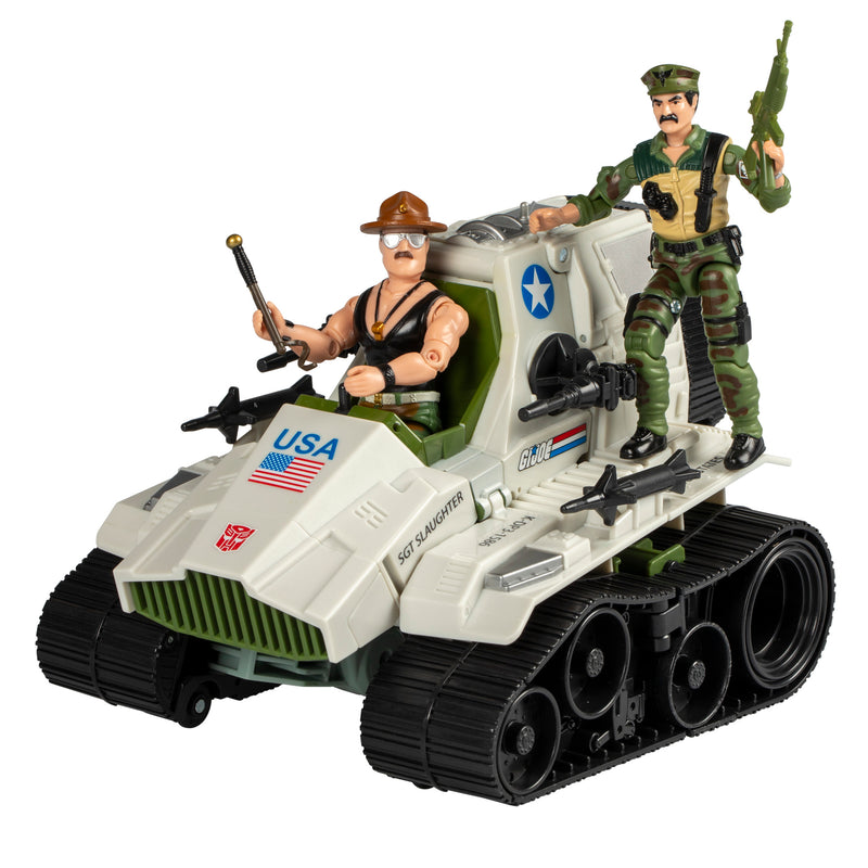 Load image into Gallery viewer, Transformers Collaborative - G.I. Joe Mash-Up - Autobot Kup Triple T
