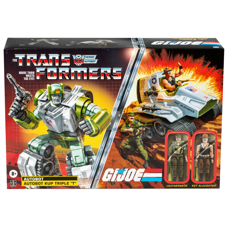 Load image into Gallery viewer, Transformers Collaborative - G.I. Joe Mash-Up - Autobot Kup Triple T
