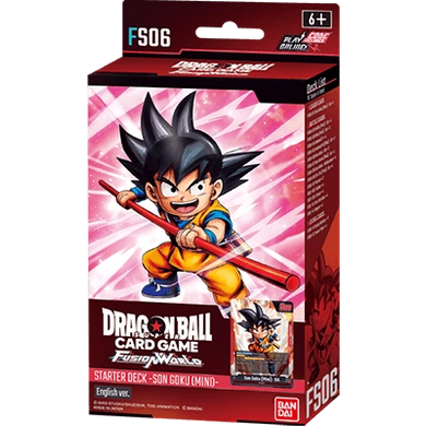 Bandai - Dragon Ball Super Card Game Fusion World - Son Goku Mini - Starter Deck