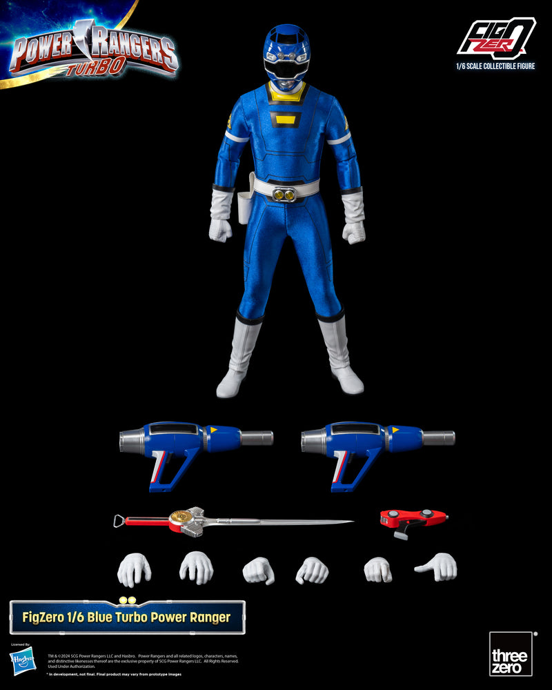 Load image into Gallery viewer, Threezero - FigZero Power Rangers Turbo - Blue Turbo Ranger
