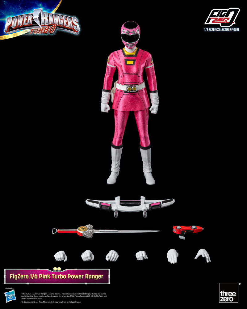 Load image into Gallery viewer, Threezero - FigZero Power Rangers Turbo - Pink Turbo Ranger
