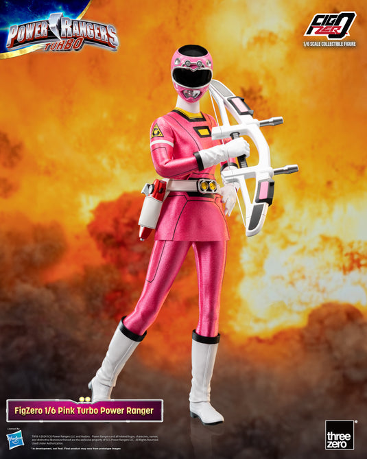 Threezero - FigZero Power Rangers Turbo - Pink Turbo Ranger