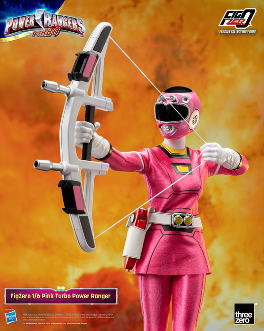 Threezero - FigZero Power Rangers Turbo - Pink Turbo Ranger