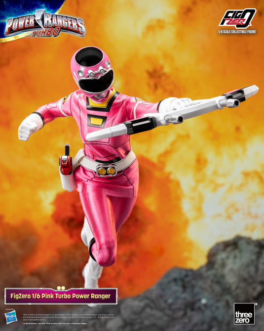 Threezero - FigZero Power Rangers Turbo - Pink Turbo Ranger