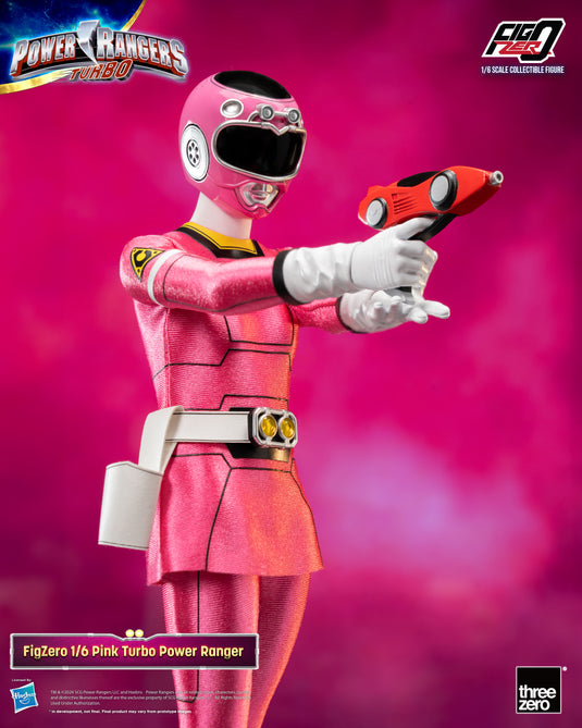 Threezero - FigZero Power Rangers Turbo - Pink Turbo Ranger