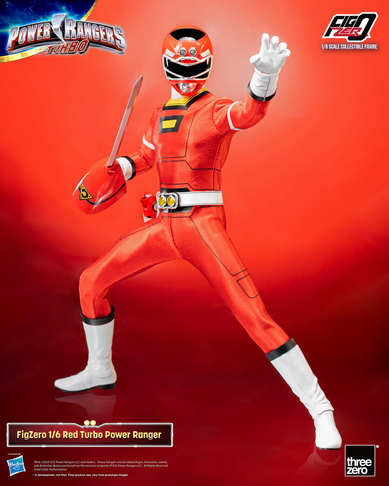 Load image into Gallery viewer, Threezero - FigZero Power Rangers Turbo - Red Turbo Ranger
